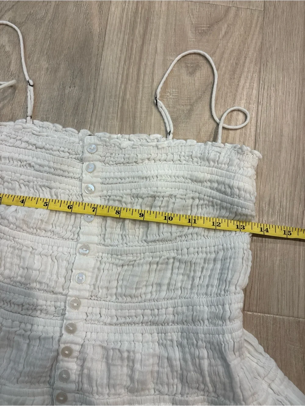 Free People lightweight white